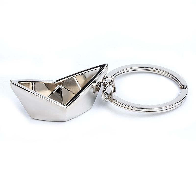 Kreative Metall Boot Schlüsselanhänger Anhänger personalisierte Geschenk simulierte Faltboot Handwerk Geschenk_voghion.com