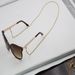 Nuova mascherina per occhiali in metallo alla moda con catena multiuso, prodotto di grande successo_voghion.com