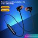 Auricolari stereo Bluetooth sportivi wireless a doppio orecchio, batteria a lunga durata, auricolari magnetici da appendere al collo, auricolari di marca_voghion.com