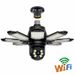 2-In-1 Light & Security Camera - Wireless Monitoring With HD Night Vision (Motion Detection 2-Way Audio Easy Installation Remote Access Via App)_voghion.com