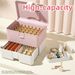 Sets & Kits Manicure Tool Box Manicure Lamp Nail Glue Toy Storage Box Portable Double Layer Home Store Multifunctional_voghion.com