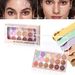 MISS ROSE 18 Color Concealer Palette Wodoodporny korektor rozjaśniający cienie pod oczami_voghion.com