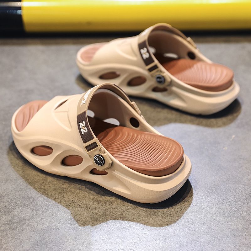 Men's Sandals Men's Beach Shoes Sneakers Men's Casual Student Flip-flops_voghion.com