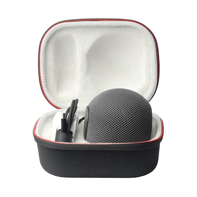 Lot de 2 housses de protection pour mini haut-parleur intelligent Apple HomePod Mini (noir)_voghion.com