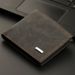 Men's Slim Zip Around Wallet With Multiple Card Slots – Vintage PU Leather RFID Blocking Bifold Wallet For Cash & Cards_voghion.com