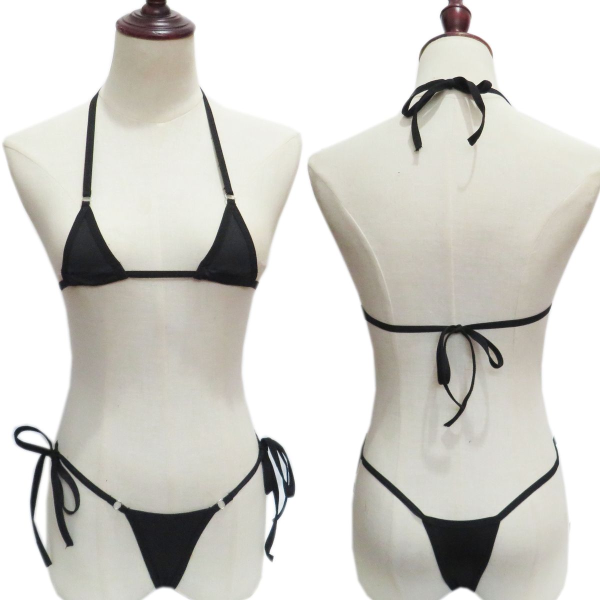 Intimates Mini Swimsuit Swimwear Lady Sexy See-through Women's Three-Point Bikini Suit_voghion.com