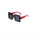 6158 fashion large Frame Sunglasses Women's net Red Street Photo square sunglasses_voghion.com