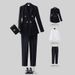 2025s Formal College Student Civil Servant Interview, Spring And Autumn Black Professional Suit, Female Suit_voghion.com