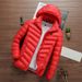 Men's clothing smart constant temperature electric heating down coat long-sleeved large size USB charging warm full body heating jacket_voghion.com