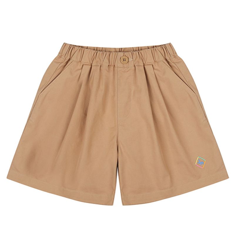 Mother Kids Shorts Men And Women Casual Children's Cotton Embroidery Woven Shorts_voghion.com