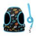 Spring And Summer New Pet Leash Embroidered Vest Heavy Duty Dog Chest Harness Anti-Escape Puppy_voghion.com