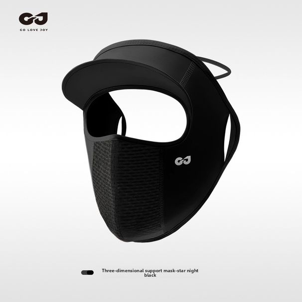 Masque de cyclisme d'été pour hommes et femmes, protection solaire en plein air, pour vélo de route, anti-UV, en soie glacée_voghion.com