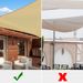 13'x19' Rectangle Sun Shade Sail/beige_voghion.com