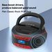 CD Player Portable Boombox Home CD Music Walkman FM Bluetooth Player Bread Machine_voghion.com