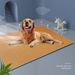 Pet Rattan Woven Cooling Summer Bed Ice Pad Dog Mat For Sleeping_voghion.com