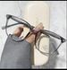 2023 New Men's and Women's Myopia Lens Fashion TR Anti Blue Light Glasses Insert Core Foot Transparent Frame Flat Mirror_voghion.com