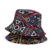 Neuheiten Boho Fisherman Vintage Print Panama Bucket Hat Damen Herren Reversible Bob Chapeau Femme Retro Hip Hop Cap Gorros_voghion.com