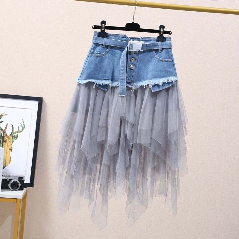 Women's Clothing Summer New Style Fashion High Waist Washed Slim All Match_voghion.com