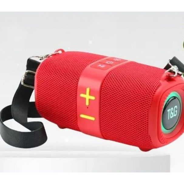 Wireless Bluetooth Speaker Small War Drum Cool Colorful Lights, Comes With Shoulder Strap, Supports Card, USB Flash_voghion.com