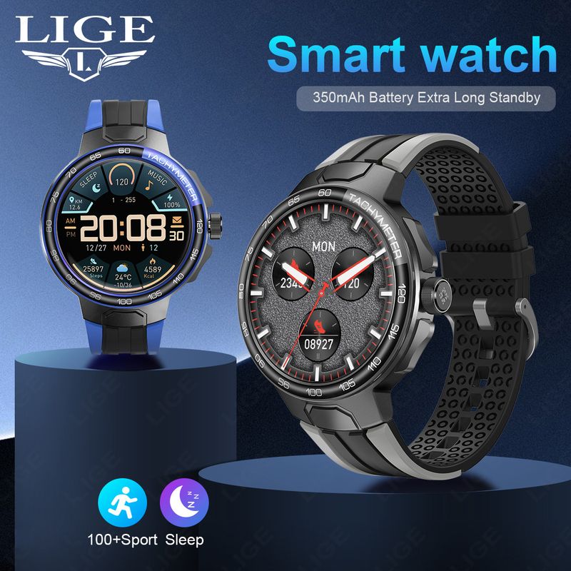 Dedicated Smart Watch Bluetooth Call With Encoder NFC Waterproof Pedometer Remote Control Camera Bracelet_voghion.com