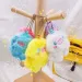 1Pcs Niedlichen Cartoon Fuzzy Plüsch Telefon Schlüssel Perlen Schlüsselanhänger Für Anti-Verloren Kette Hängen Schmuck Tasche Zubehör_voghion.com
