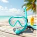 Attrezzatura per lo snorkeling, maschera, muta stagna completa, occhiali, boccaglio, set per immersioni subacquee_voghion.com
