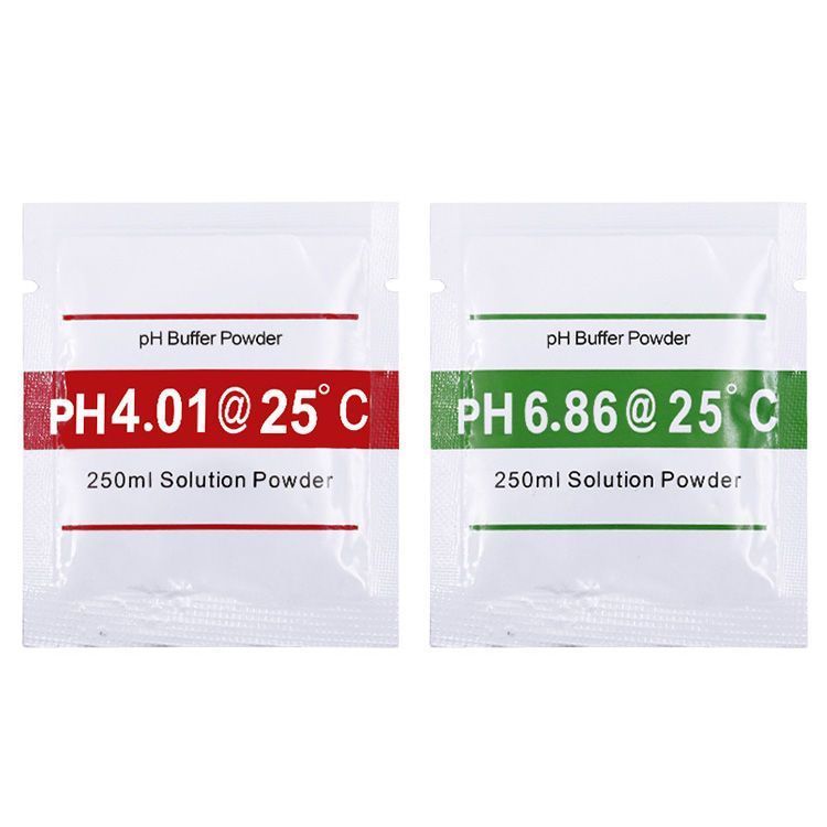 PH kalibraator, pliiats, mõõtur, testimislahus, ülitäpne pulbripakend, standardne kalibreerimispulber, pH puhverdamine_voghion.com