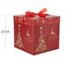 Christmas Festive Gift Box Set - Decorative Holiday Tree Packaging For Home Decor Window Display & Party Scene (Assorted Sizes & Patterns)_voghion.com
