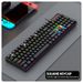 Mechanical E-Sports Gaming Keyboard Green Axis RGB Luminous Three Color Keycap 1.6M Wired USB_voghion.com