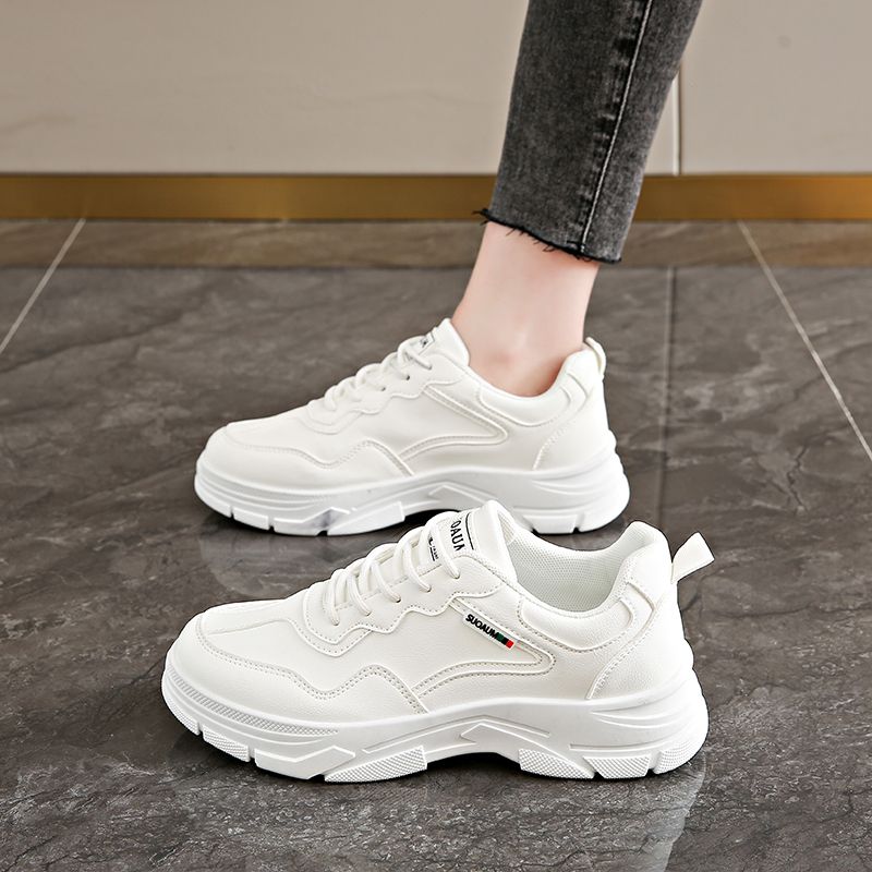 Impression Wind Net Batch Spring Season Small White Hundred With Flat Students Casual Women's Shoes_voghion.com