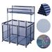 Contenitore blu a 2 strati per piscina di medie dimensioni_voghion.com