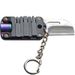 Multifunctional Mini With Bits Folding Stainless Steel Dog Military Tag Knife Outdoor EDC Tool_voghion.com