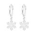 Orecchini placcati in argento S925 di alta qualità, orecchini a forma di fiocco di neve in stile foresta, orecchini dal temperamento elegante, gioielli femminili_voghion.com
