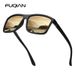 Classic Black Square Polarized Sunglasses Men Fashion Mirror Blue Sun Glasses Unisex Vintage Anti Glare Driving Shades_voghion.com