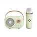【High Quality】 New C20 Mini Bluetooth Karaoke Home Outdoor Entertainment Wireless Microphone Speaker_voghion.com