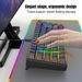 Spansk kablet 69 nøgle film RGB baggrundsbelyst gaming tastatur_voghion.com