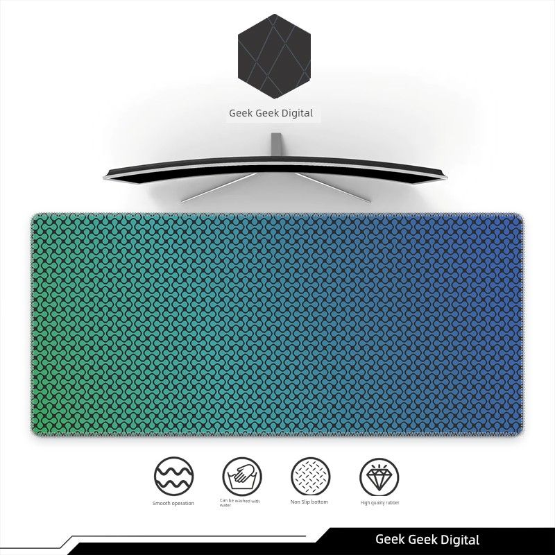 Unbeatable Quality Coral Double Duality Mouse Pad Oversized E-Sports Games Notebook Deskmats Table Mat Slide_voghion.com