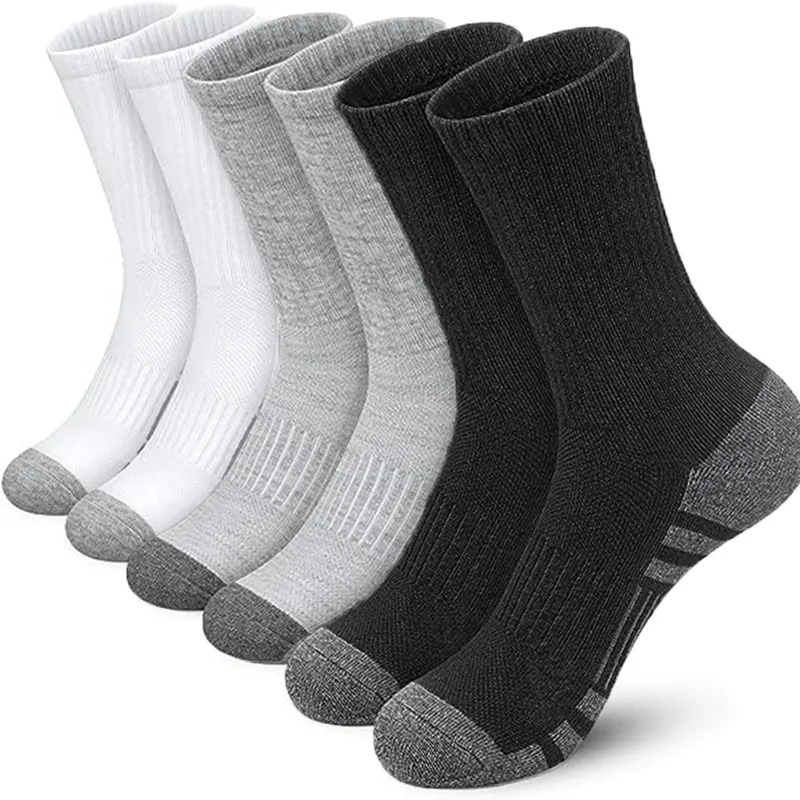 chaussettes pour hommes grande taille commerce extérieur chaussettes en coton en gros chaussettes de sport pour hommes chaussettes mi-tubes pour étudiants chaussettes longues noires et blanches automne et hiver_voghion.com