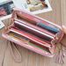 New Women's Love Long Wallet Large Capacity Korean Version Tassel Handheld Bag Student Money Clip Card Bag Zipper Money_voghion.com