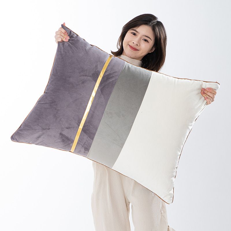 Luxury Sofa Pillow Covers - Premium Decorative Cushion Covers For Living Room Large Backrest Pillow Cases (No Insert Included Set Of 2)_voghion.com