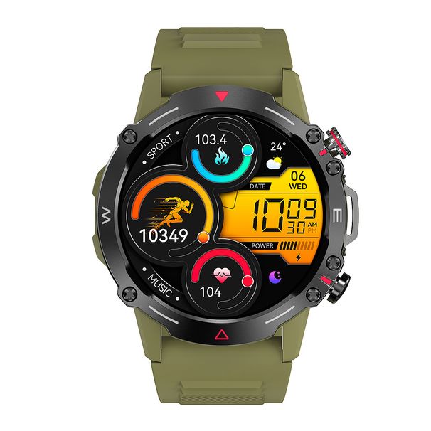 Neu HK87 Drei Proof Smart Watch 1,43-Zoll-AMOELD-Bildschirm Bluetooth-Anruf Ein-Klick-Link IP68_voghion.com