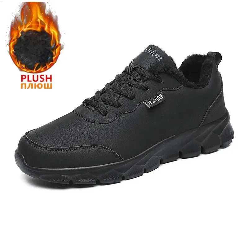 Running Leather Waterproof Durable Mens Walking Sports Shoes Atillas Racortivos Hombre 241015_voghion.com