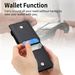 Applicable to Samsung Z Flip6 mobile phone case, lychee pattern ring, flip4 card holder, ZFlip5 wallet case._voghion.com