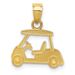 14k Golf Cart Charm_voghion.com