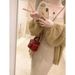 girl Autumn Winter Matching Salt Light Mature Lazy Style Sweater Cardigan French Slimming Two-Piece Set Women's Dress_voghion.com
