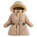 Cappotto invernale lungo foderato in pile per bambine (3-8 anni) – Giacca imbottita spessa e alla moda con cappuccio staccabile_voghion.com