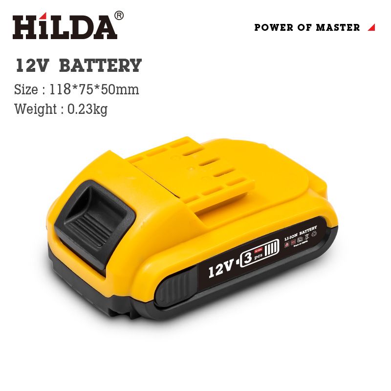 HiLDA Cordless Drill Driver & Electric Screwdriver Kit With Lithium Battery - 15 Models_voghion.com