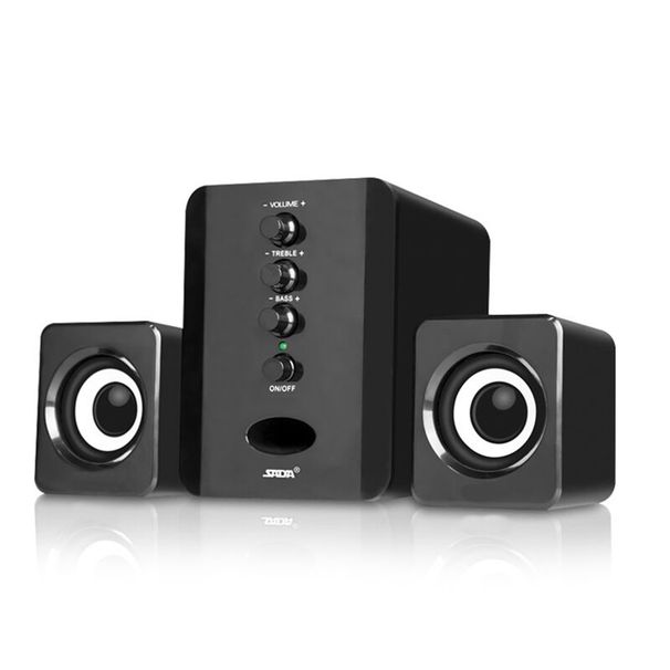 SADA D-202 /D-207 USB Wired Combination Comuter Seakers Bass Stereo Music Player Subwoofer Sound Box For Deskto_voghion.com