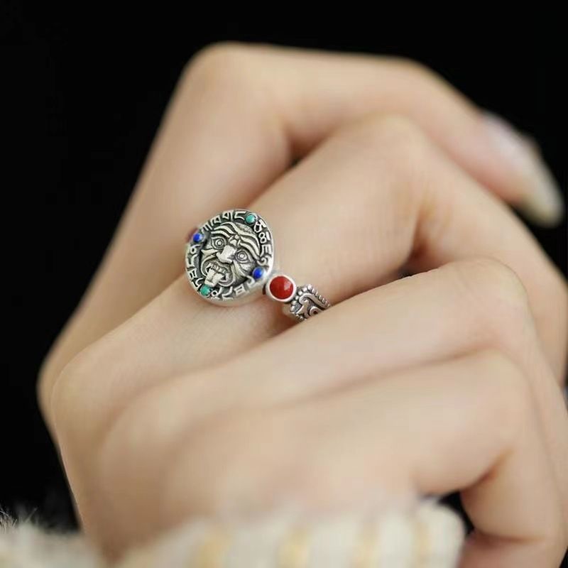 Zakiram Open For Women 2024 New Niche Design Sense Adjustable Index Finger Ring_voghion.com