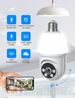 E27-lamp HD Full Color Nachtzicht Beveiligingsbewaking 360 graden draadloze WiFi-camera_voghion.com